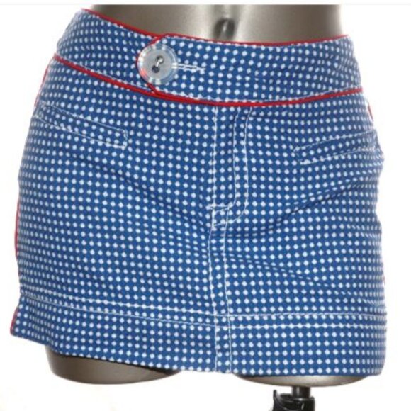 Polka Dot MINI Skirt LOW Rise KENZIE GIRL  Sz: 5 NWT Womens / Juniors - Picture 2 of 4
